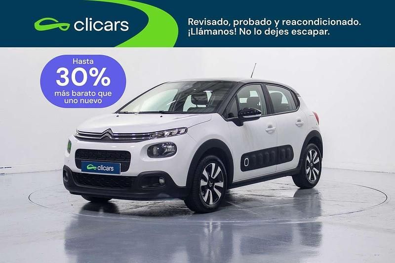 Usado Citroën C3 Feel 110 CV (80 kW) 2019 Blanco Utilitario