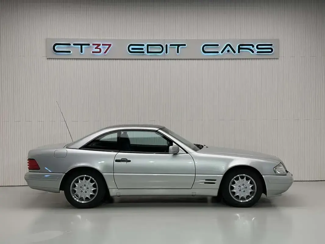 Usado Mercedes SL500 320 CV (235 kW) 1997 Gris Coupe