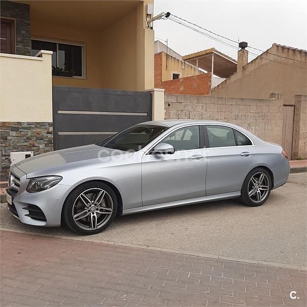 Usado Mercedes E350 258 CV (189 kW) 2016 Gris / plata Berlina