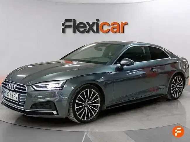 Usado Audi A5 190 CV (139 kW) 2018 Gris Coupe