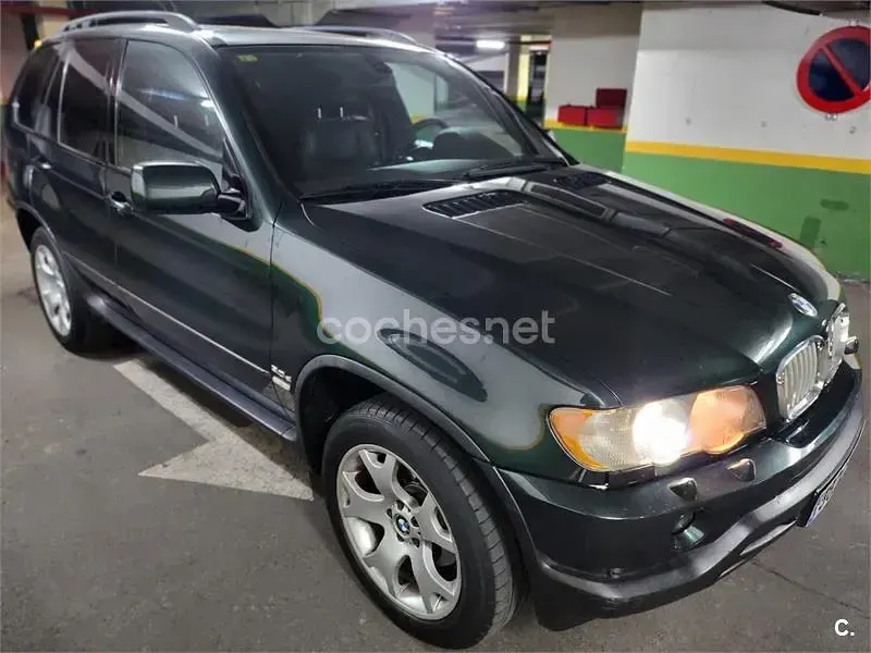 Usado BMW X5 Comfort Edition 184 CV (135 kW) 2002 Verde SUV