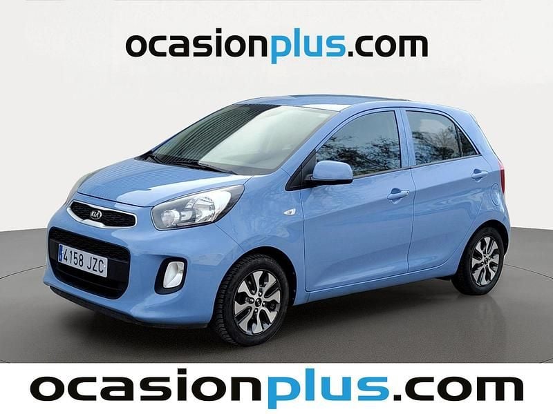 Usado Kia Picanto 66 CV (48 kW) 2017 Azul Utilitario