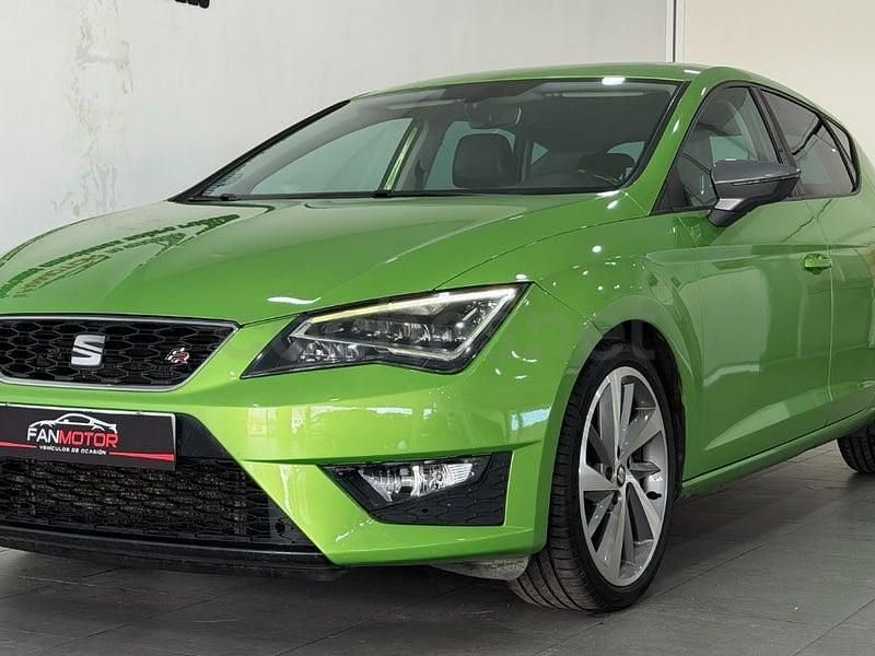Usado Seat Leon CONNECT 150 CV (110 kW) 2016 Verde Berlina