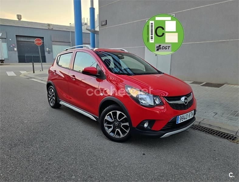 Rojo Usado 2019 Opel Karl Rocks Utilitario | 5490 € (Precio justo) - Imagen 1/4
