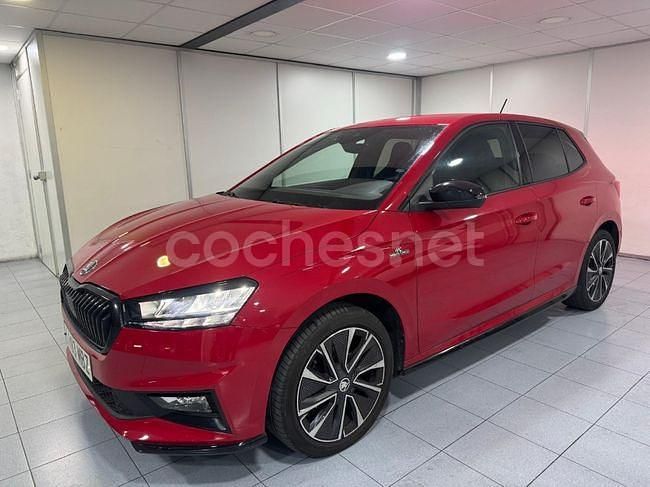 Rojo Usado 2022 Skoda Fabia Monte Carlo Berlina | 17.700 € (Precio justo) - Imagen 1/4