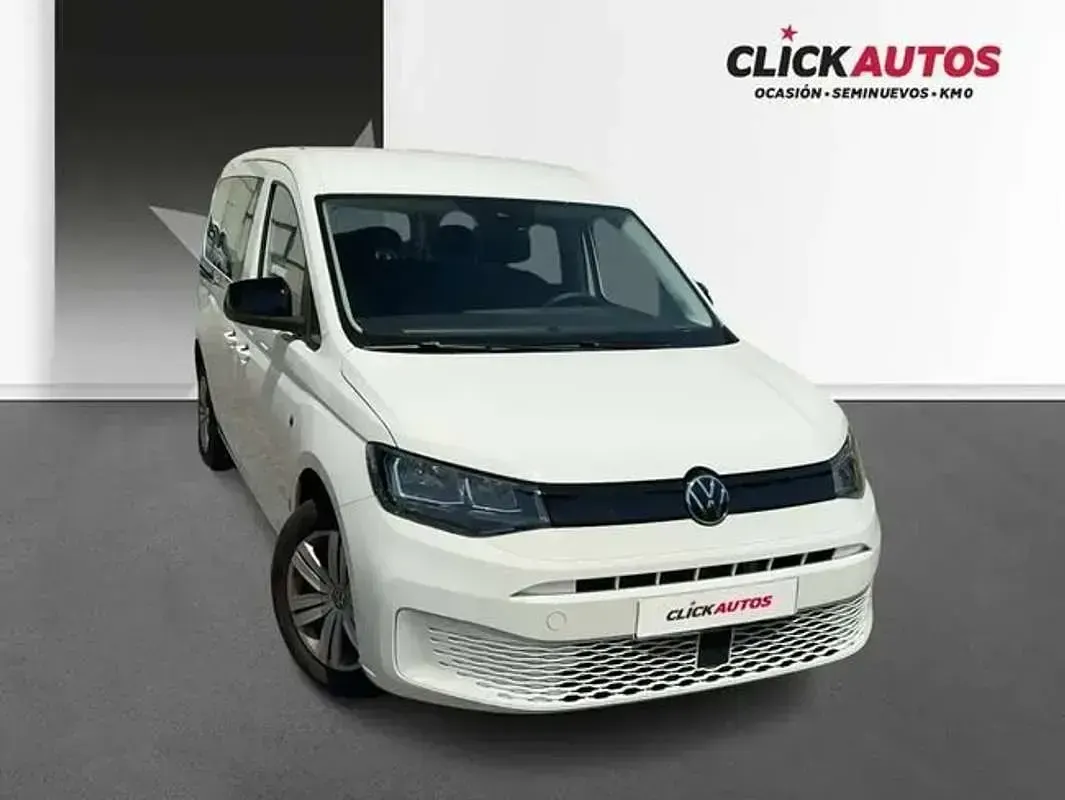 Usado VW Caddy 122 CV (89 kW) 2025 Blanco Monovolumen