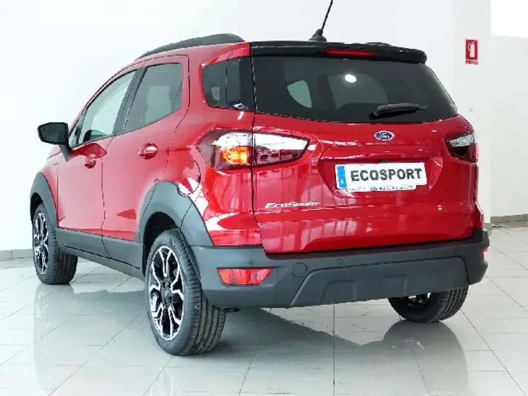 Usado Ford Ecosport Active 125 CV (91 kW) 2021 Rojo SUV