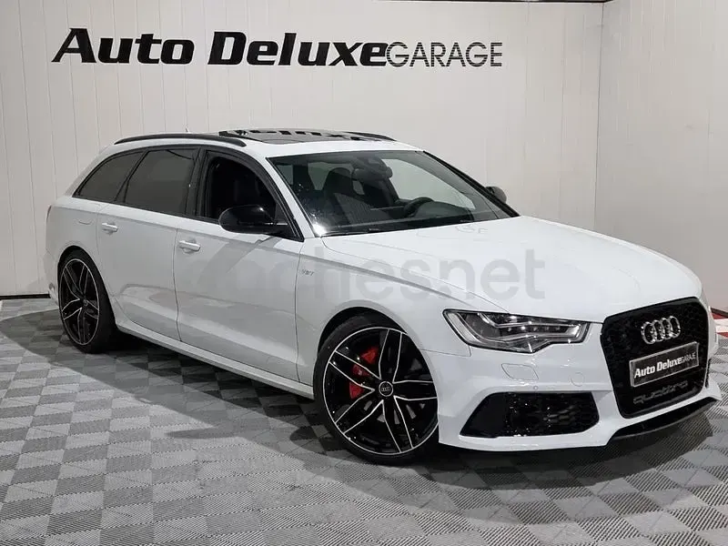 Usado Audi A6 313 CV (230 kW) 2013 Blanco Familiar