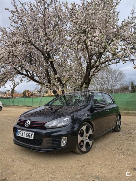 Usado VW Golf VI GTI 210 CV (154 kW) 2010 Negro Utilitario