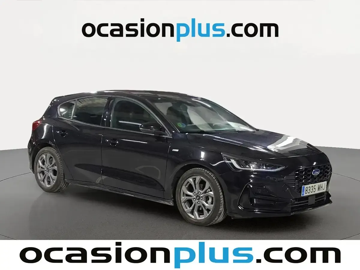 Usado Ford Focus ST-Line 125 CV (91 kW) 2023 Negro Berlina