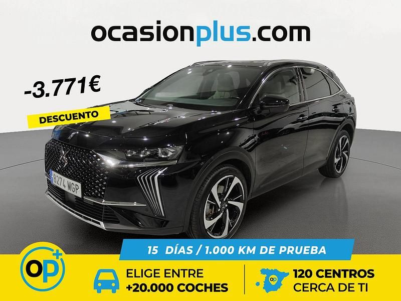 Usado DS Automobiles DS7 Crossback Opera 225 CV (165 kW) 2023 Negro SUV