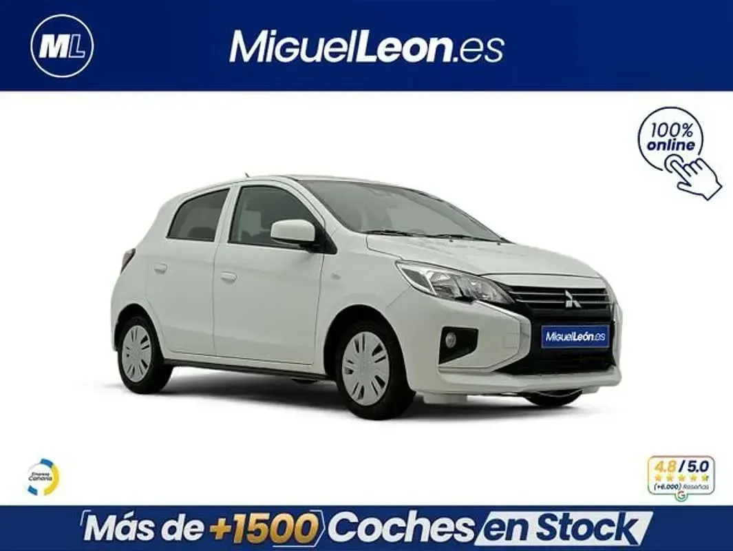 Usado Mitsubishi Space Star Motion 71 CV (52 kW) 2023 Blanco Utilitario