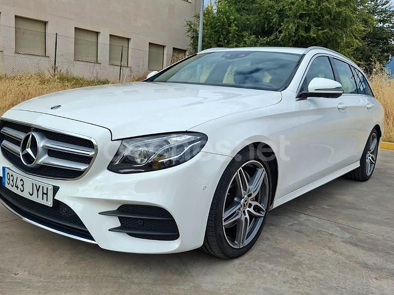 Blanco Usado 2017 Mercedes E220 Familiar | 25.500 € (Precio justo) - Imagen 1/4