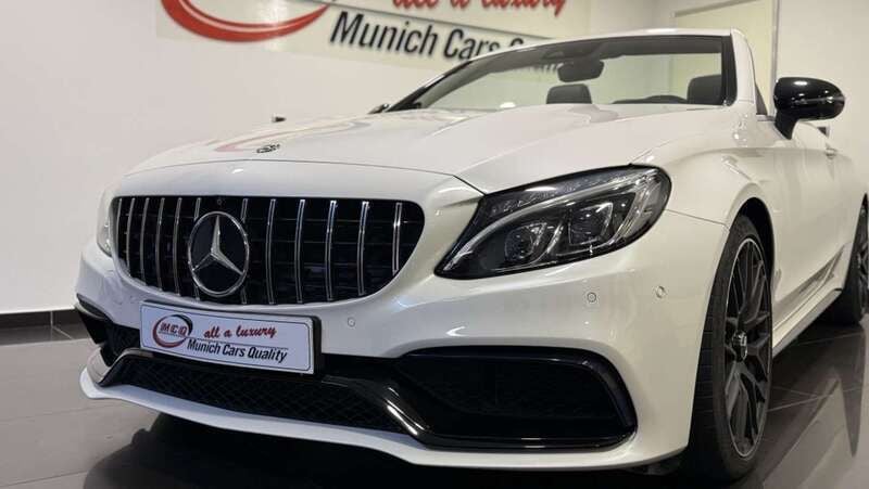 Usado Mercedes C63 AMG AMG 510 CV (375 kW) 2018 Blanco Descapotable