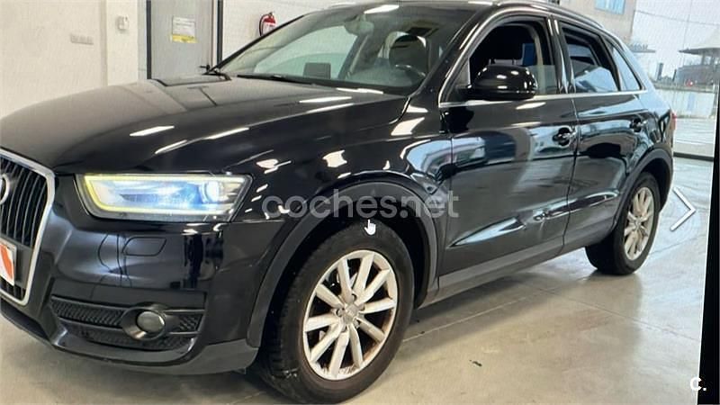 Usado Audi Q3 Ambiente 140 CV (102 kW) 2014 Negro SUV