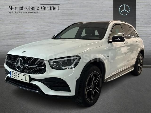 Usado Mercedes GLC300e 306 CV (225 kW) 2021 Blanco SUV