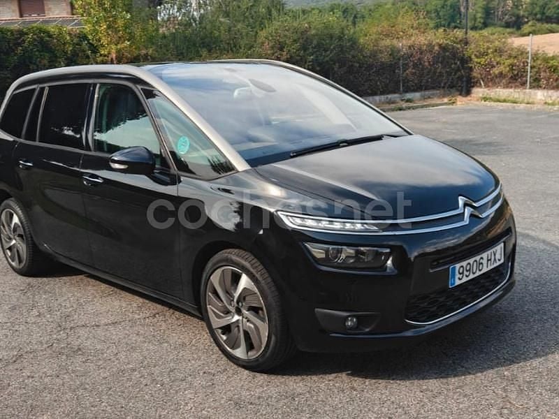 Negro Usado 2014 Citroën Grand C4 Picasso Exclusive Monovolumen | 11.900 € (Precio justo) - Imagen 1/4