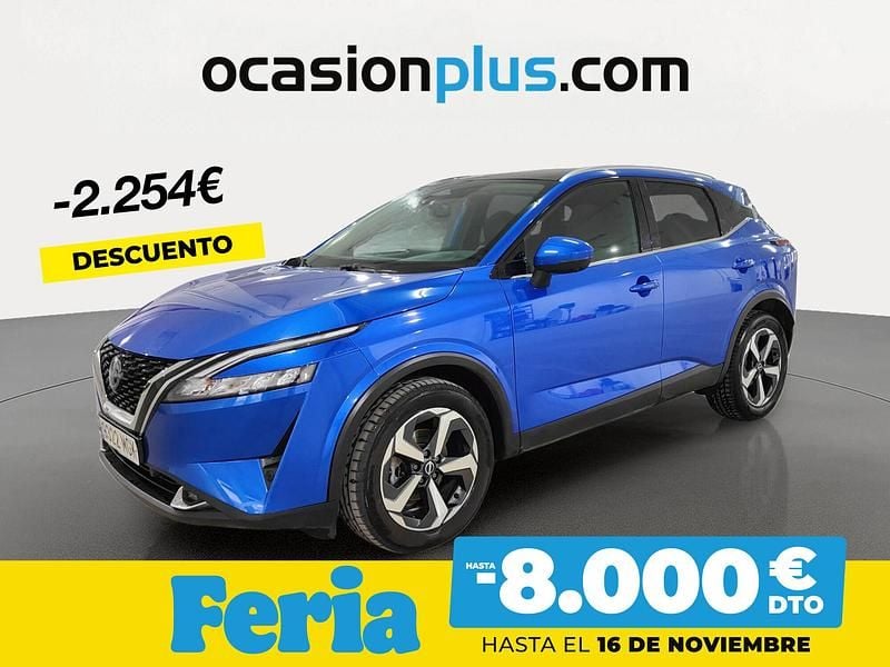 Azul Usado 2023 Nissan Qashqai N-Connecta SUV | 24.800 € (Precio justo) - Imagen 1/4