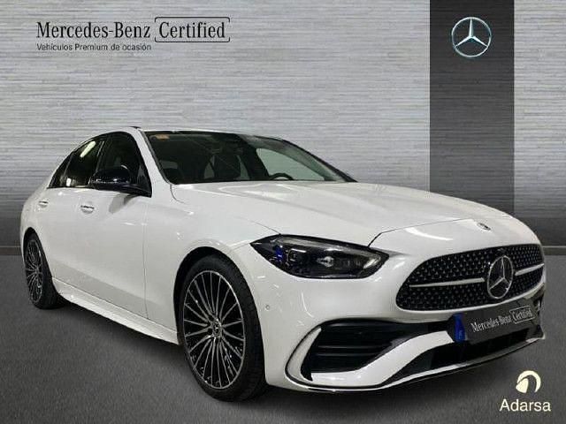 Usado Mercedes C200 204 CV (150 kW) 2022 Manufaktur blanco opalita brig