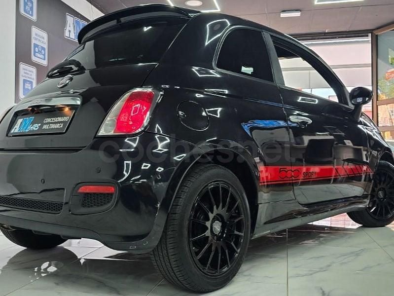 Usado Fiat 500S S 69 CV (50 kW) 2015 Negro Berlina