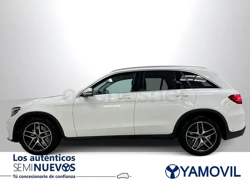 Usado Mercedes GLC220 170 CV (125 kW) 2018 Blanco SUV