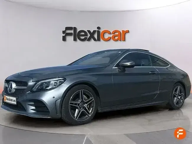 Usado Mercedes C200 184 CV (135 kW) 2019 Gris Coupe