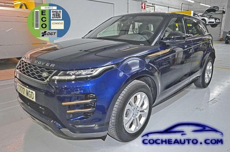 Azul Usado 2023 Land Rover Range Rover evoque HSE Dynamic SUV | 37.900 € (Precio justo) - Imagen 1/4
