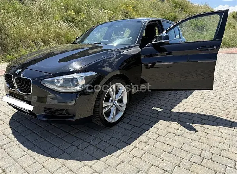 Usado BMW 116 136 CV (100 kW) 2014 Negro Utilitario