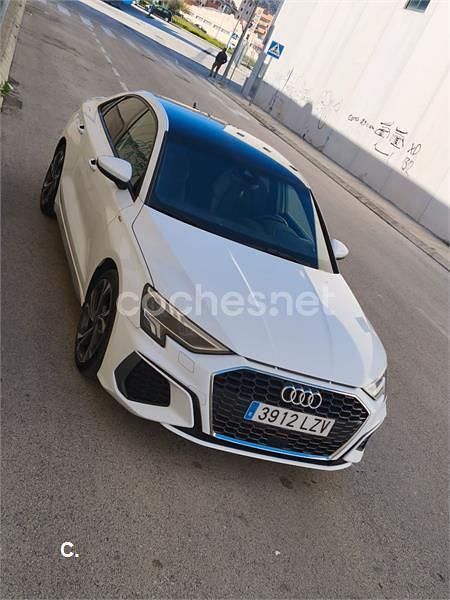 Brugt Audi A3 S-Line 150 HK (110 kW) 2022 Hvid Sedan