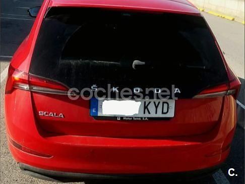 Usado Skoda Scala Sport 150 HP (110 kW) 2019 Vermelho Citadino