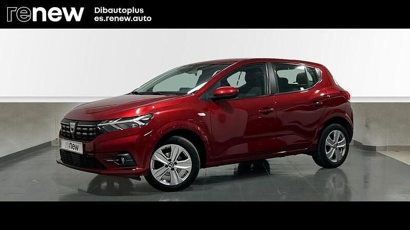 Rojo Usado 2021 Dacia Sandero Comfort Utilitario | 12.300 € (Precio justo) - Imagen 1/4
