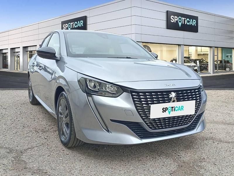 Usado Peugeot 208 Active 75 CV (55 kW) 2021 Gris Utilitario