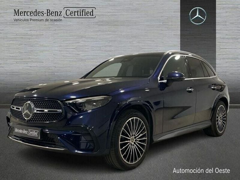 Azul Usado 2023 Mercedes GLC220 AMG line SUV | 53.900 € (Precio justo) - Imagen 1/4