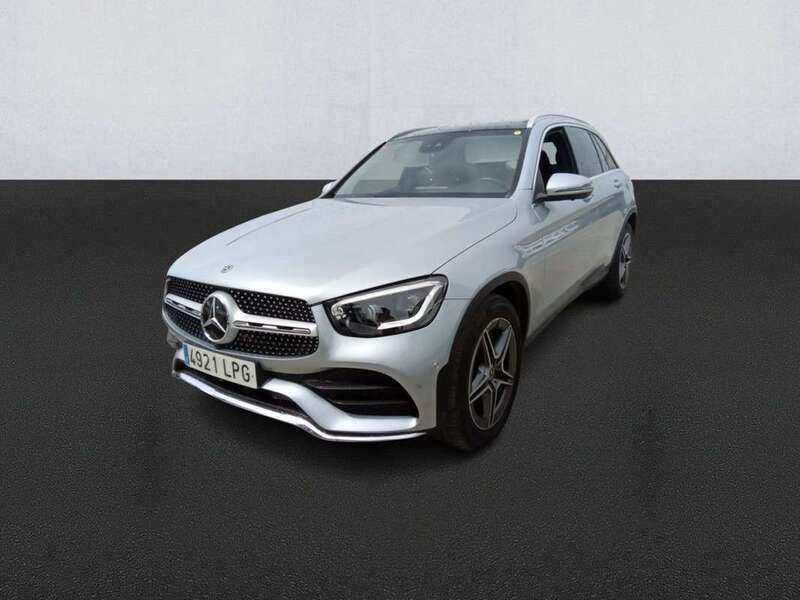 Plateado Usado 2021 Mercedes GLC220 SUV | 41.000 € (Precio justo) - Imagen 1/4