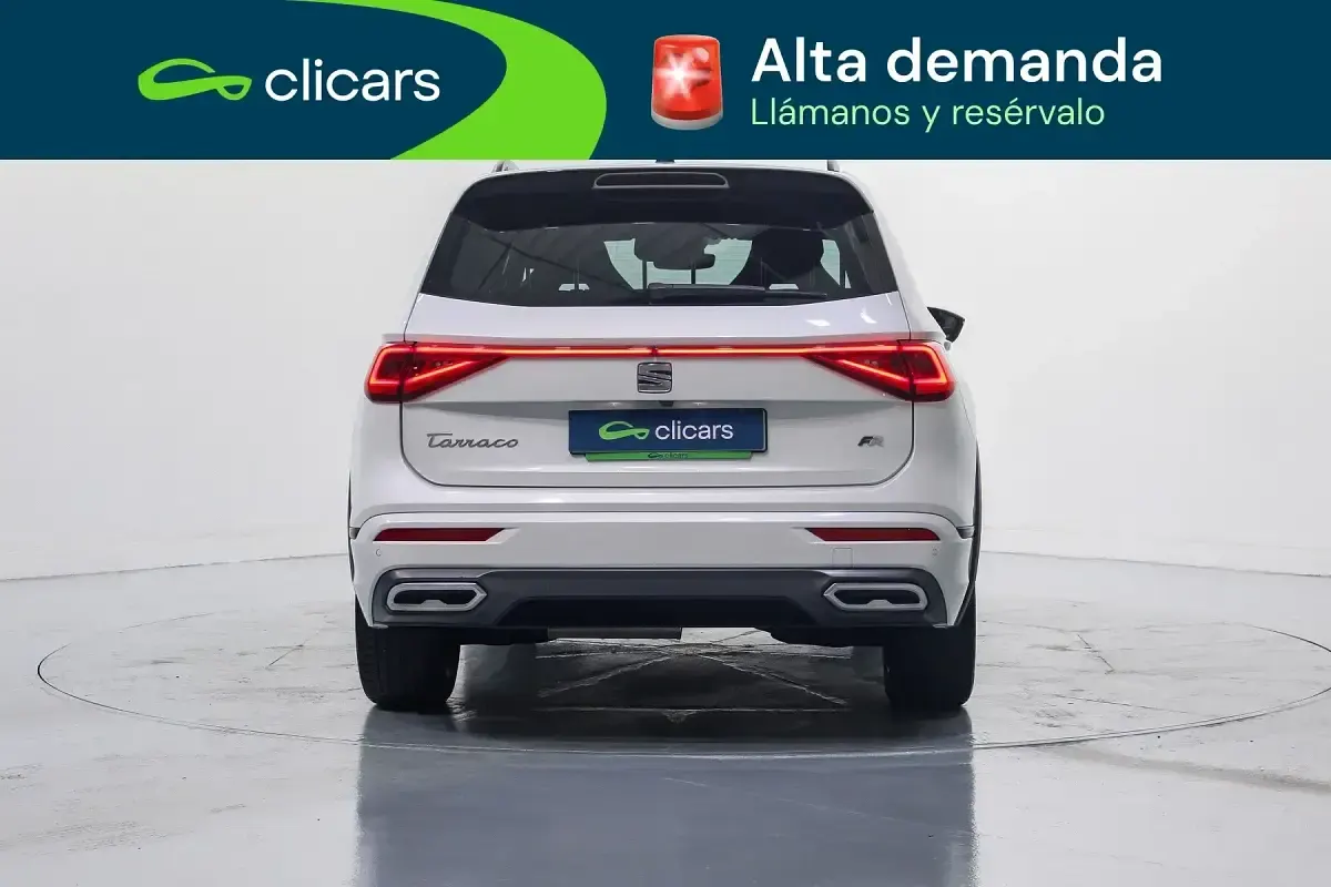 Usado Seat Tarraco FR 150 CV (110 kW) 2023 Blanco SUV