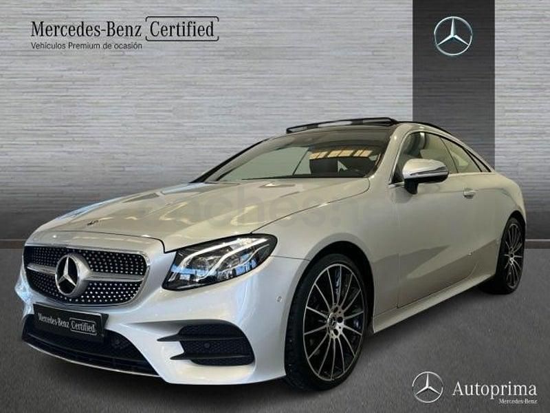 Usado Mercedes E220 194 CV (142 kW) 2019 Gris / plata Coupe