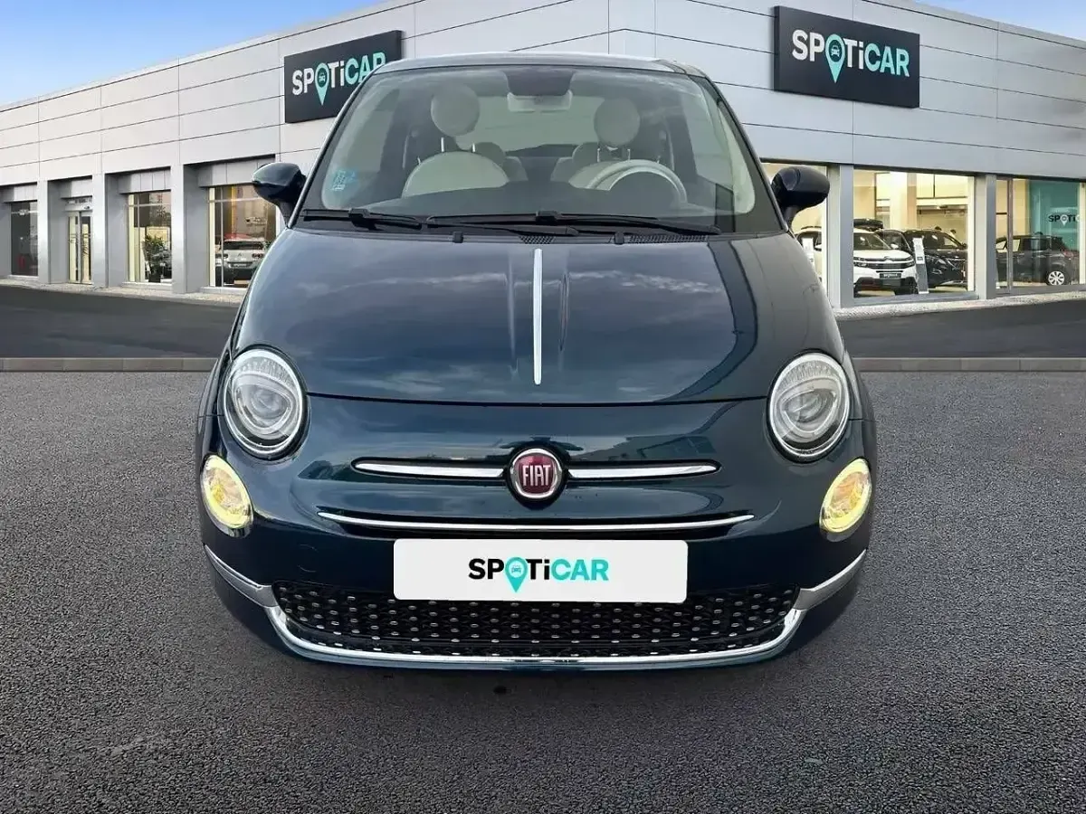 Usado Fiat 500 Lounge 69 CV (50 kW) 2019 Azul Utilitario