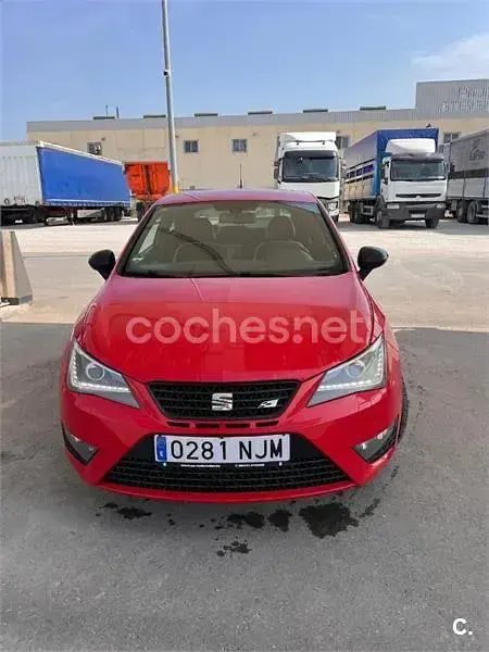 Usado Seat Ibiza SC CUPRA 180 CV (132 kW) 2014 Rojo Utilitario