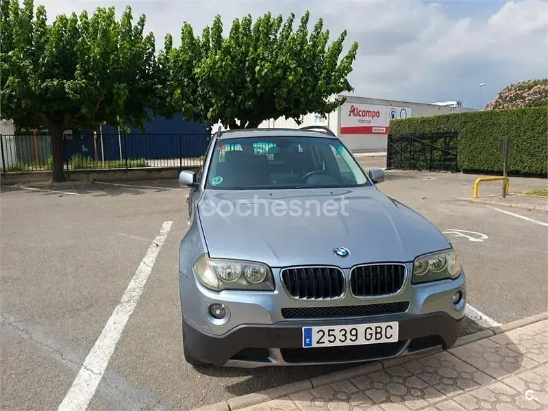 Usado BMW X3 177 CV (130 kW) 2008 Gris / plata SUV