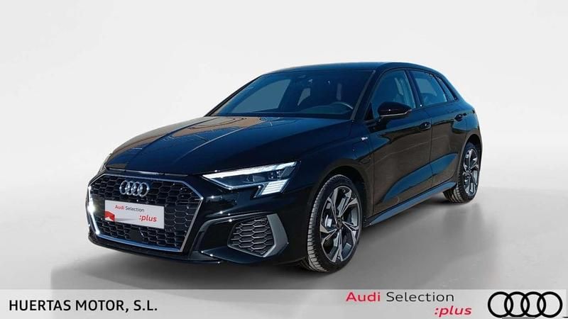 Negro Nuevo 2024 Audi A3 Sportback S-Line Berlina | 39.900 € - Imagen 1/4