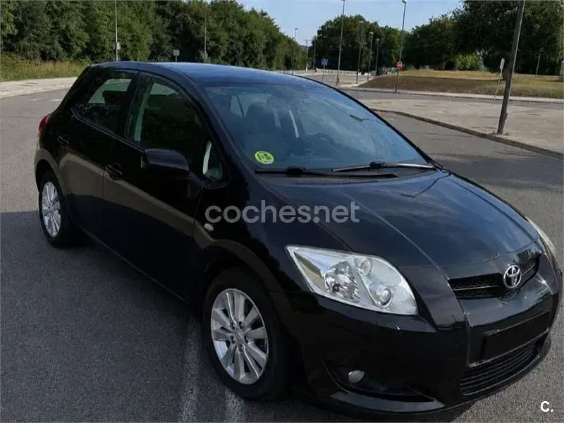Usado Toyota Auris Sol 126 CV (92 kW) 2008 Negro Utilitario