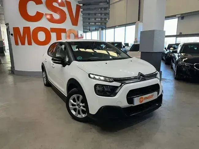 Käytetty Citroën C3 Live 102 HP (75 kW) 2022 Valkoinen Viistoperä