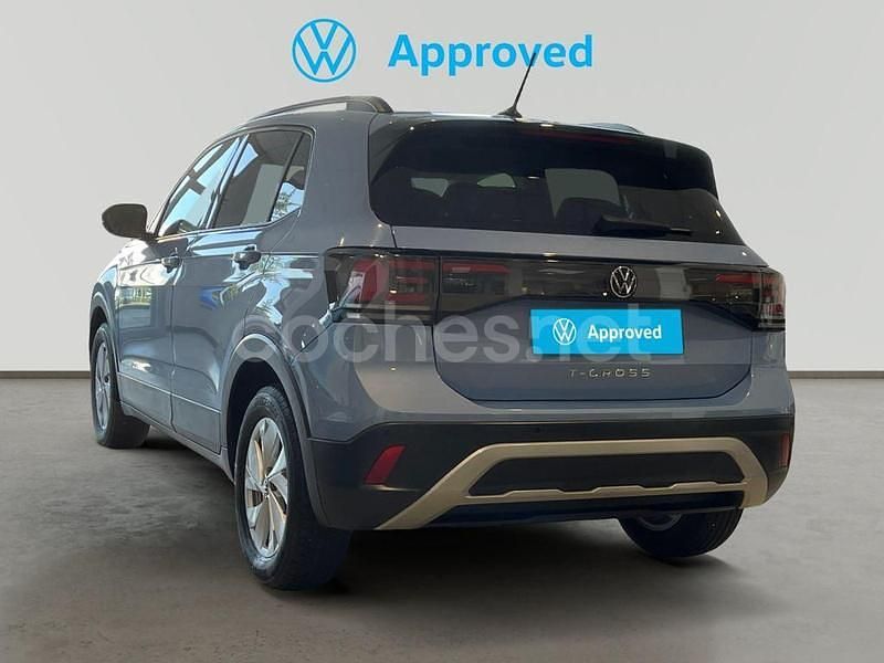 Usado VW T-Cross Life 95 CV (69 kW) 2024 Azul SUV