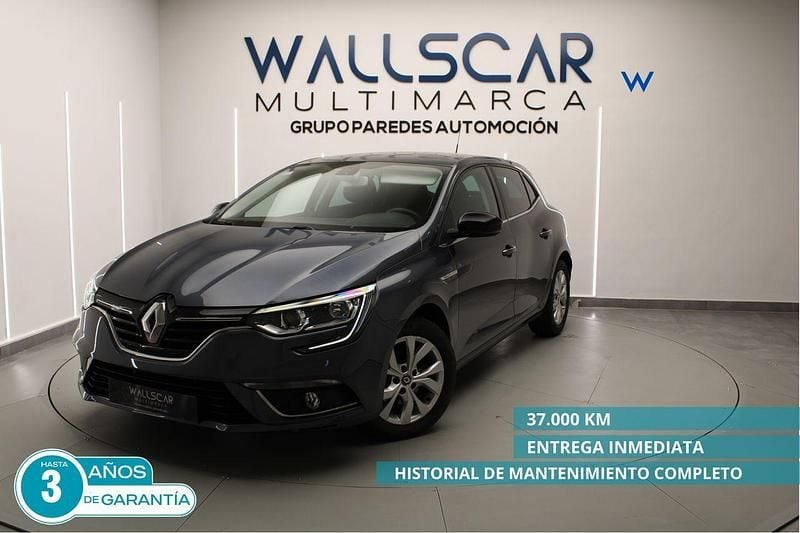 Azul Usado 2019 Renault Mégane IV LIMITED Berlina | 17.350 € (Precio justo) - Imagen 1/4
