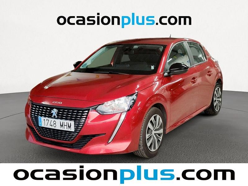 Rojo Usado 2023 Peugeot 208 Active Utilitario | 11.228 € (Buen precio) - Imagen 1/4