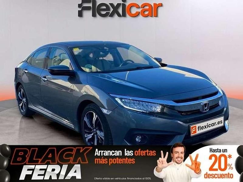 Gris Usado 2018 Honda Civic Prestige Utilitario | 20.490 € (Buen precio) - Imagen 1/4