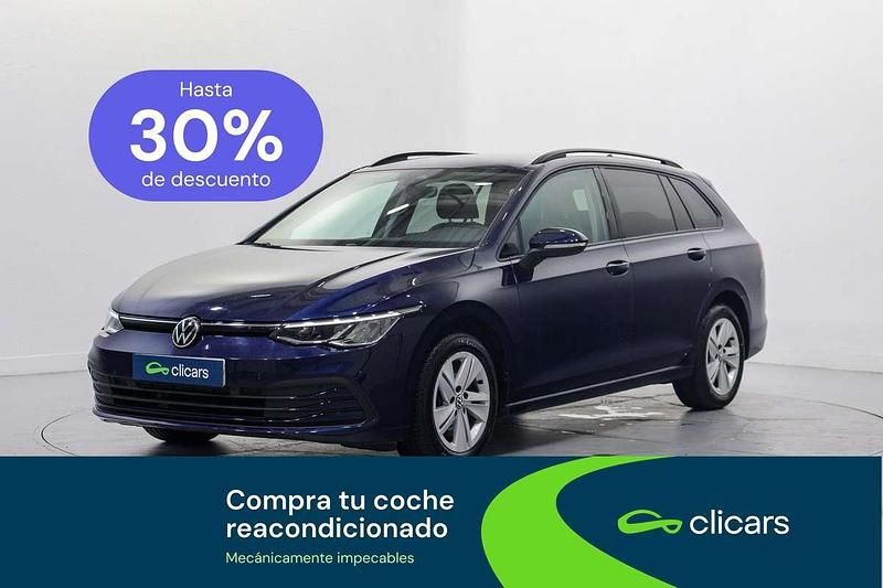 Usado VW Golf VIII Life 116 CV (85 kW) 2021 Azul Familiar