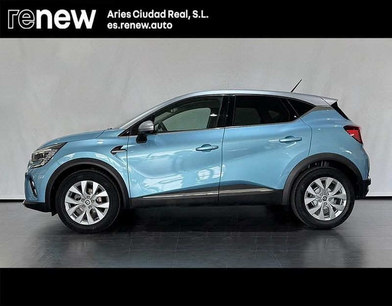 Usado Renault Captur Zen 90 CV (66 kW) 2021 Azul SUV