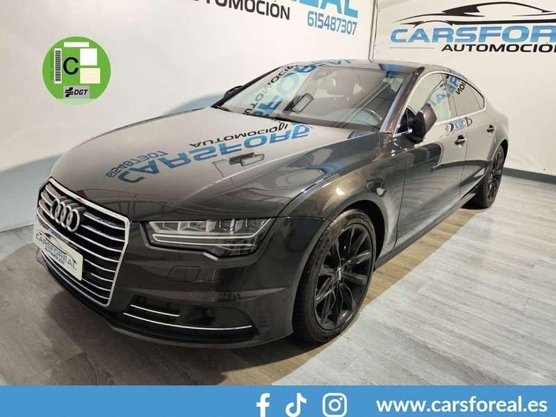 Usado Audi A7 Sportback 272 CV (200 kW) 2016 Negro Utilitario