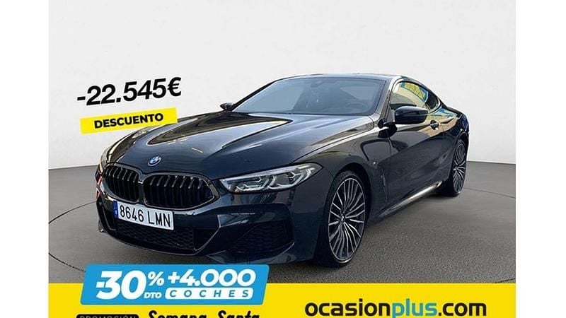 Negro Usado 2021 BMW 840 Coupe | 71.772 € (Precio justo) - Imagen 1/4